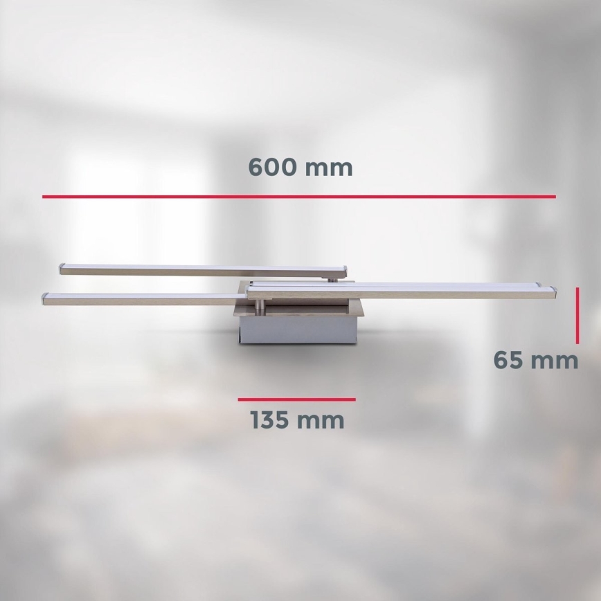 B.K. Licht 1315 - LED-kattovalaisin 4xLED/5W/230V