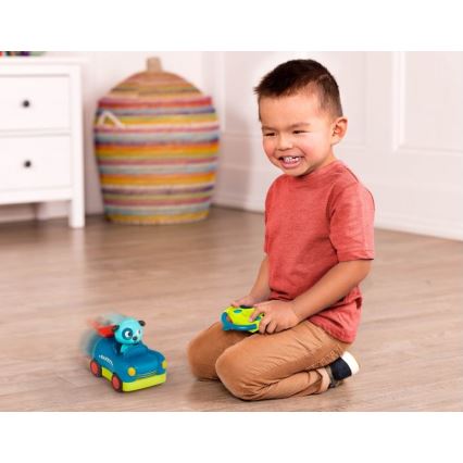 B-Toys - Kaukosäätimellä varustettu auto Koira Woofer 4xAA + 2xAAA