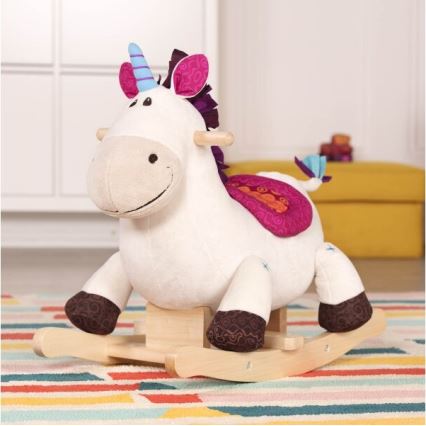 B-Toys - Keinuva yksisarvinen DILLY DALLY poppeli