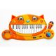 B-Toys - Lasten piano mikrofonilla Cat 4xAA