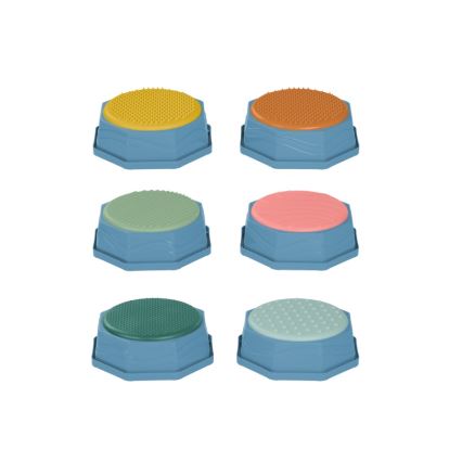 B-Toys - Lasten tasapainokivet BALANCE & HOP 6 kpl