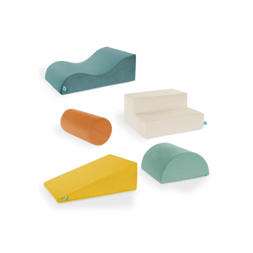 B-Toys - Lasten vaahtomuovipalikat MAXI WONDERSHAPES 5 kpl