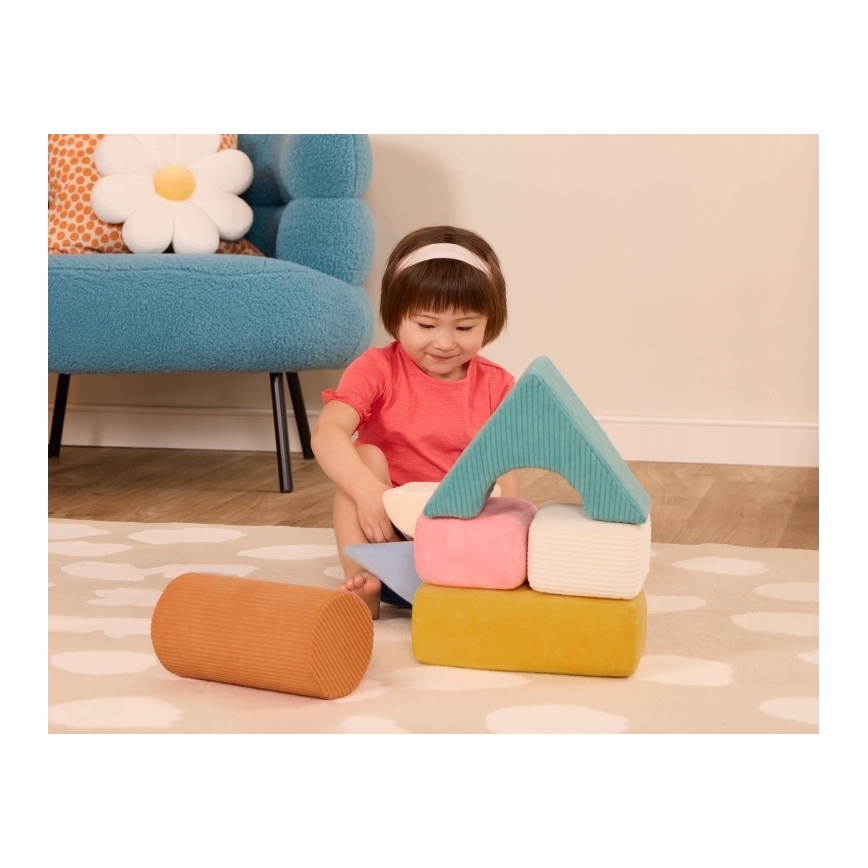 B-Toys - Lasten vaahtomuovipalikat TUMBLE-Y 8 kpl