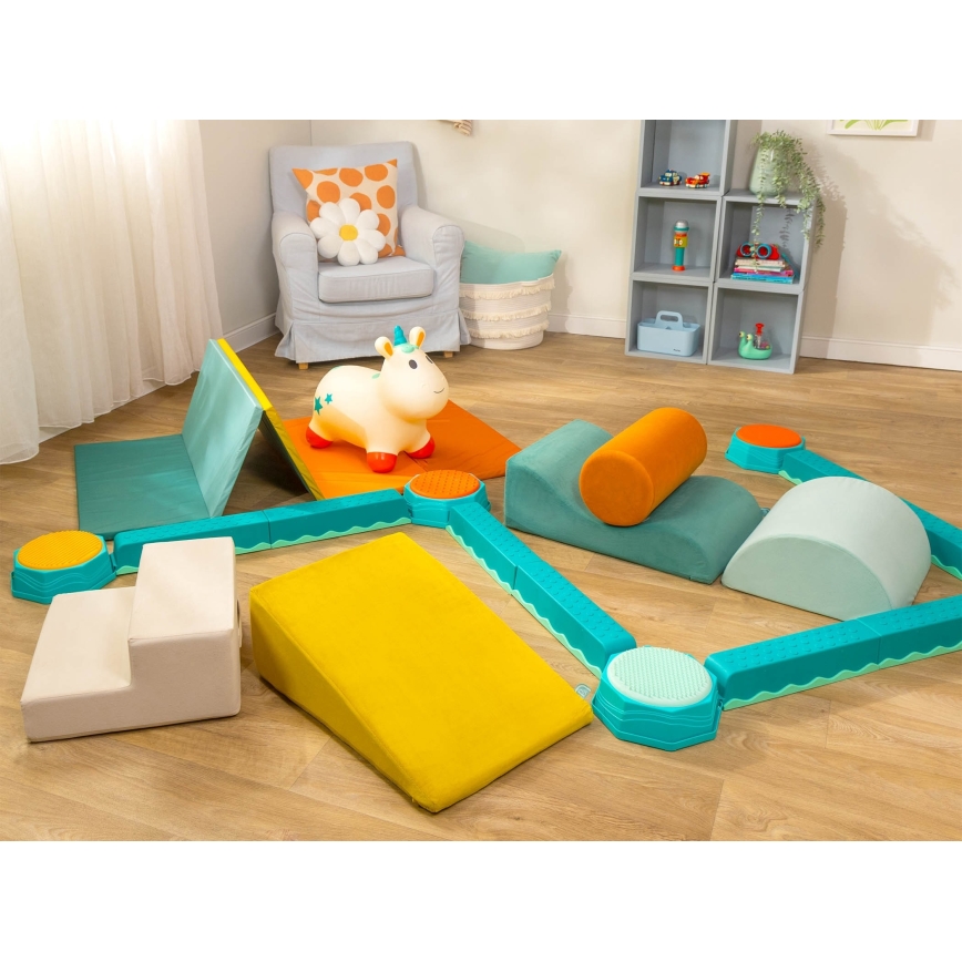 B-Toys - Lasten vaahtomuovipalikat WONDERSHAPES 3 kpl