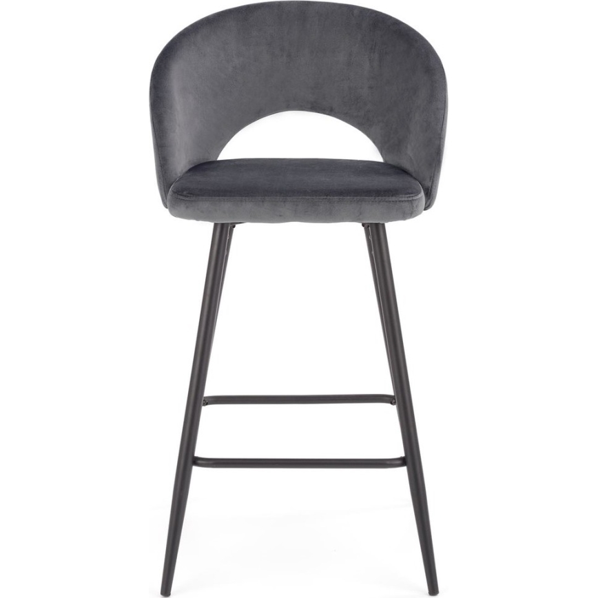 Baarijakkara 89x49 cm harmaa/musta