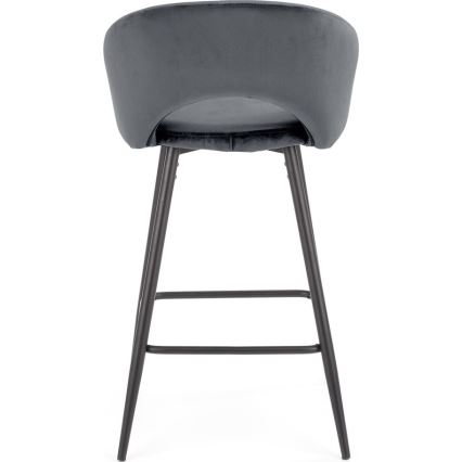 Baarijakkara 89x49 cm harmaa/musta