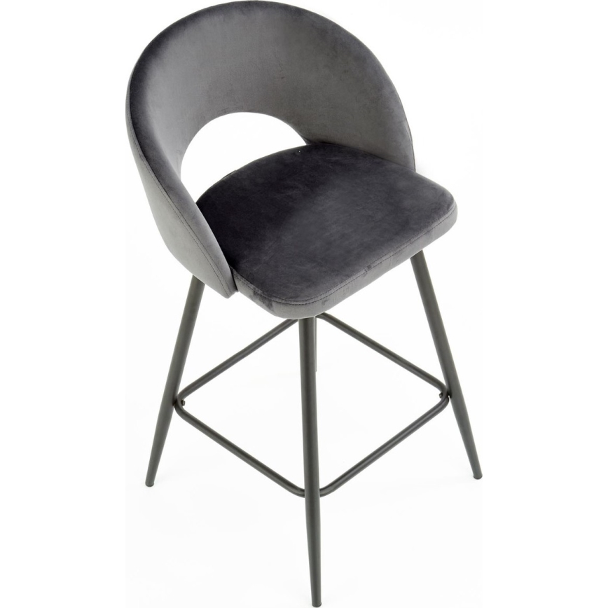 Baarijakkara 89x49 cm harmaa/musta