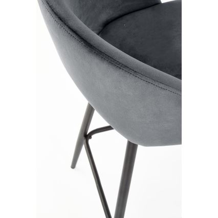 Baarijakkara 89x49 cm harmaa/musta