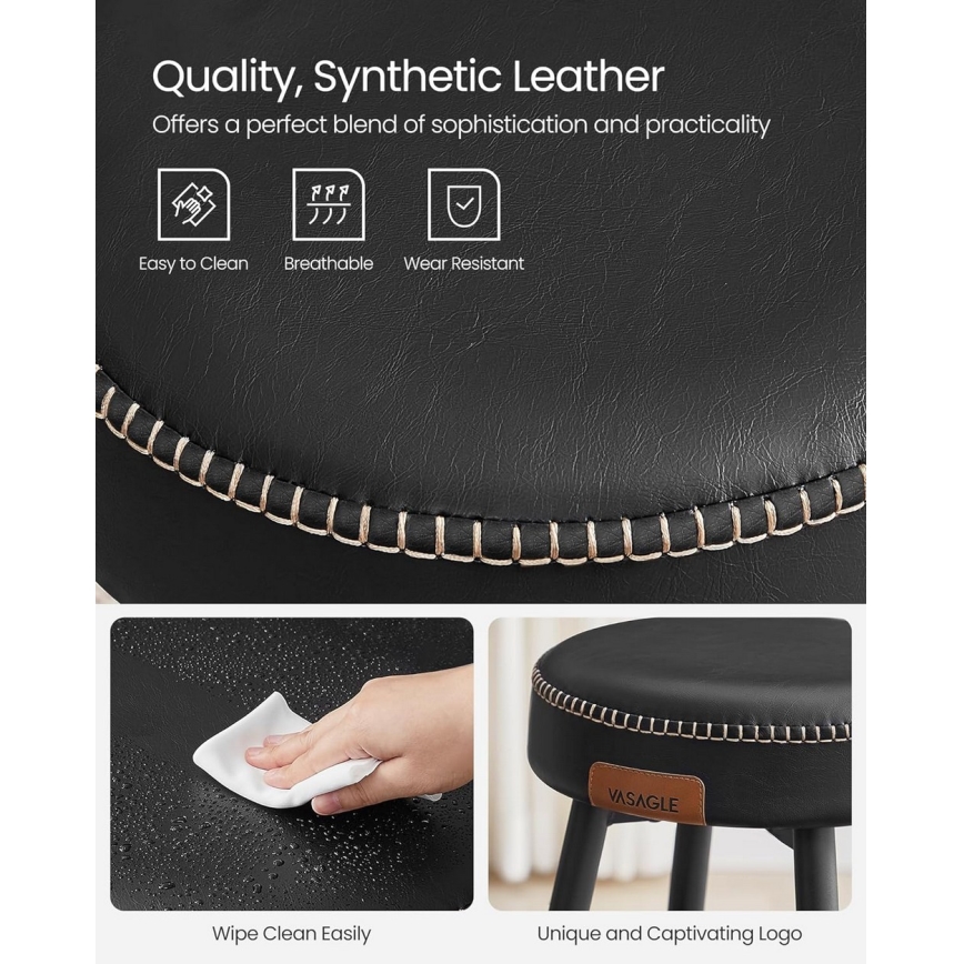 Baarituoli LIOR, musta