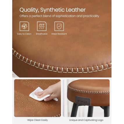 Baarituoli LIOR ruskea/musta