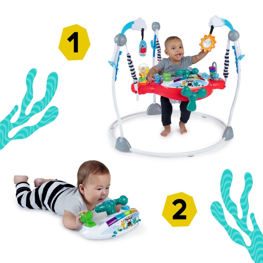 Baby Einstein - Hyppylaite 2in1 OCEAN EXPLORERS 3xAA