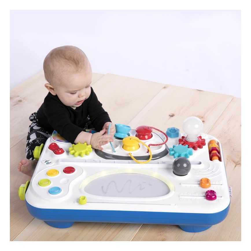Baby Einstein - Lasten aktiviteettipöytä CURIOSITY 3xAA