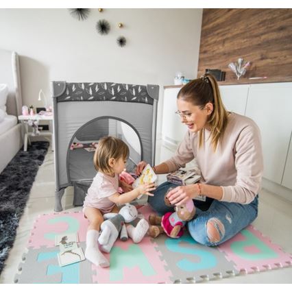 BabyOno - Matkasänky BASIC harmaa