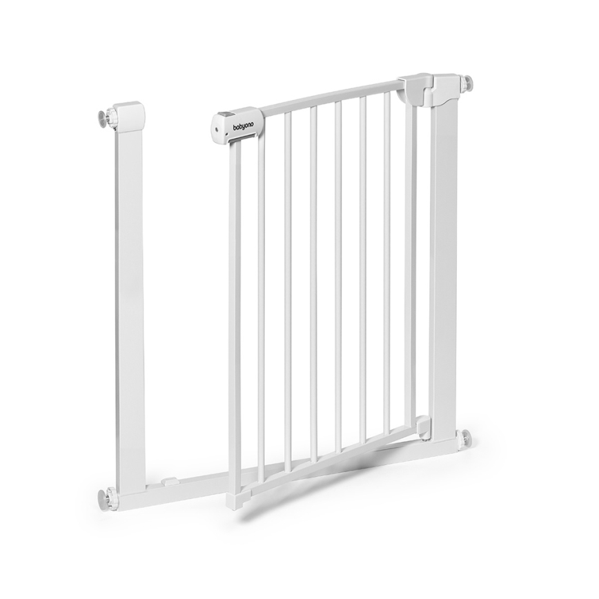 BabyOno - Turvaportti 75-96 cm valkoinen