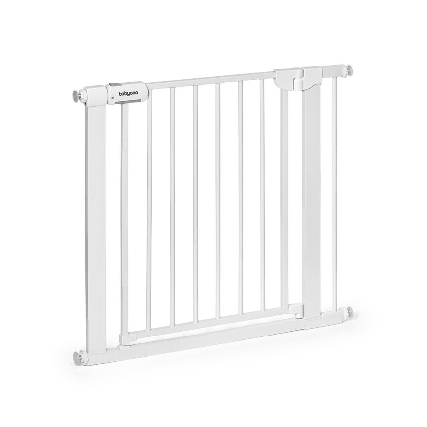 BabyOno - Turvaportti 75-96 cm valkoinen
