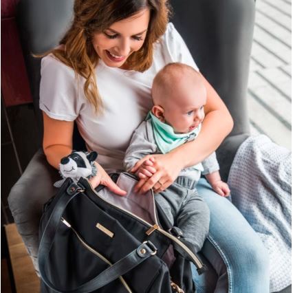 BabyOno - Vaihtolaukku rattaita varten Coco musta