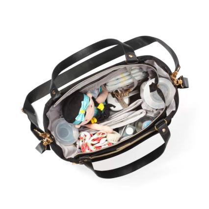 BabyOno - Vaihtolaukku rattaita varten Coco musta