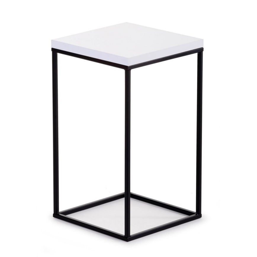 Kukkasteline BASICLOFT 40x24 valkoinen/musta