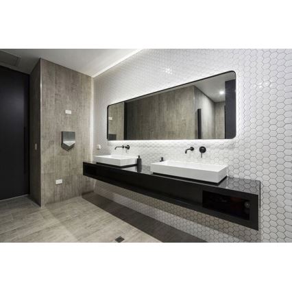 BAT-B0969 - LUNGO uppoasennettava pesuallashana mattamusta