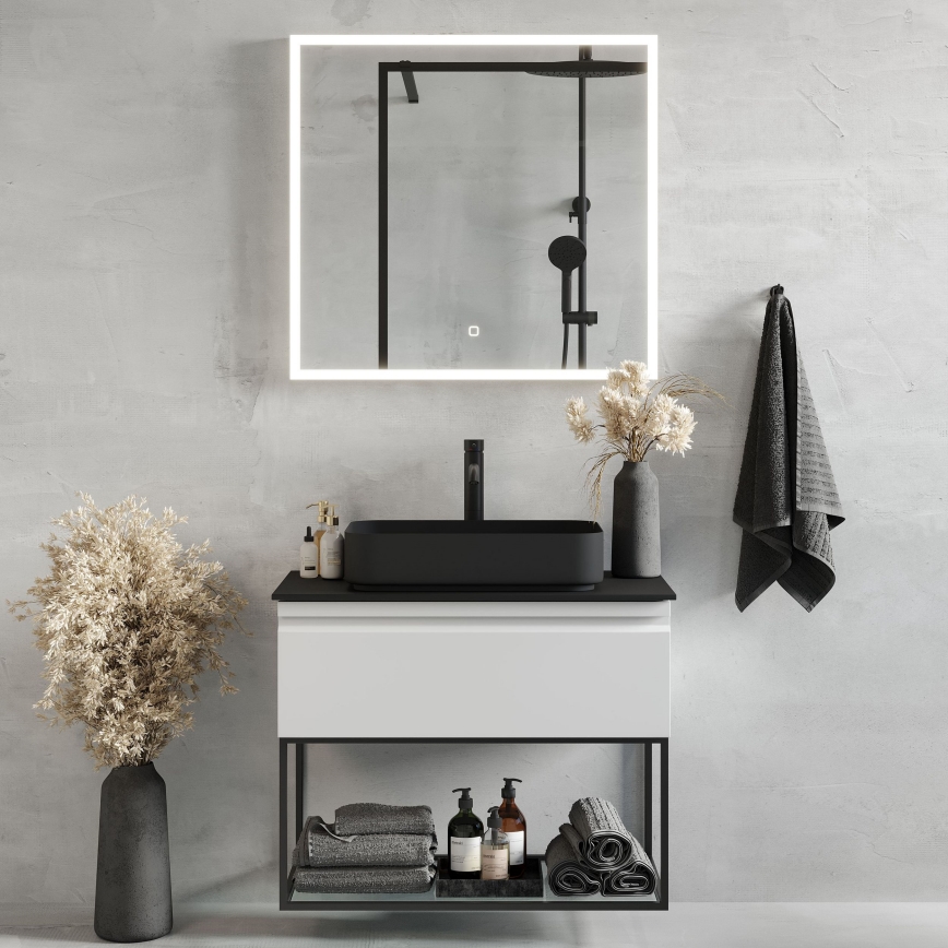 BATH DELUXE 01-080-07-58-00 - LED Kylpyhuoneen peili valaistuksella FORNAES LED/15,6W/230V IP44