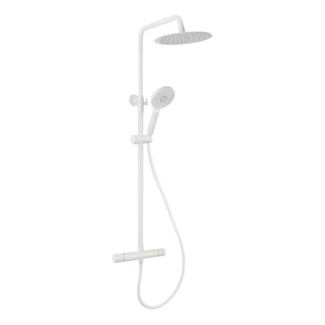 BATH DELUXE 31-120-07-01-00 - Suihkusetti termostaattisella DRAGOR-sekoittajalla, mattavalkoinen