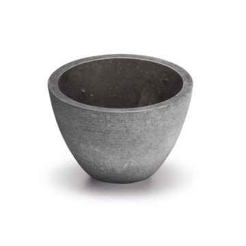Bathco 00374 - Tasoon upotettava pesuallas MIRAGE, halkaisija 40 cm, kivi/harmaa