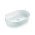 Bathco 4037 - TOULOUSE tasoon asennettava pesuallas 59x41,5 cm posliini/valkoinen