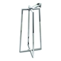 Bathco 8216 - Pesualtaan jalusta VOLTA 76x40 cm teräs/kiiltävä kromi