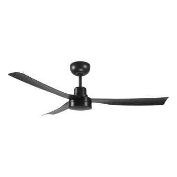BAYSIDE 21301449 - CALYPSO kattotuuletin Ø 122 cm, musta + kaukosäädin