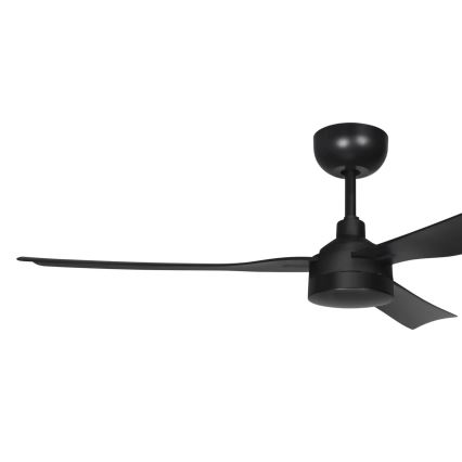 BAYSIDE 21301449 - CALYPSO kattotuuletin Ø 122 cm, musta + kaukosäädin