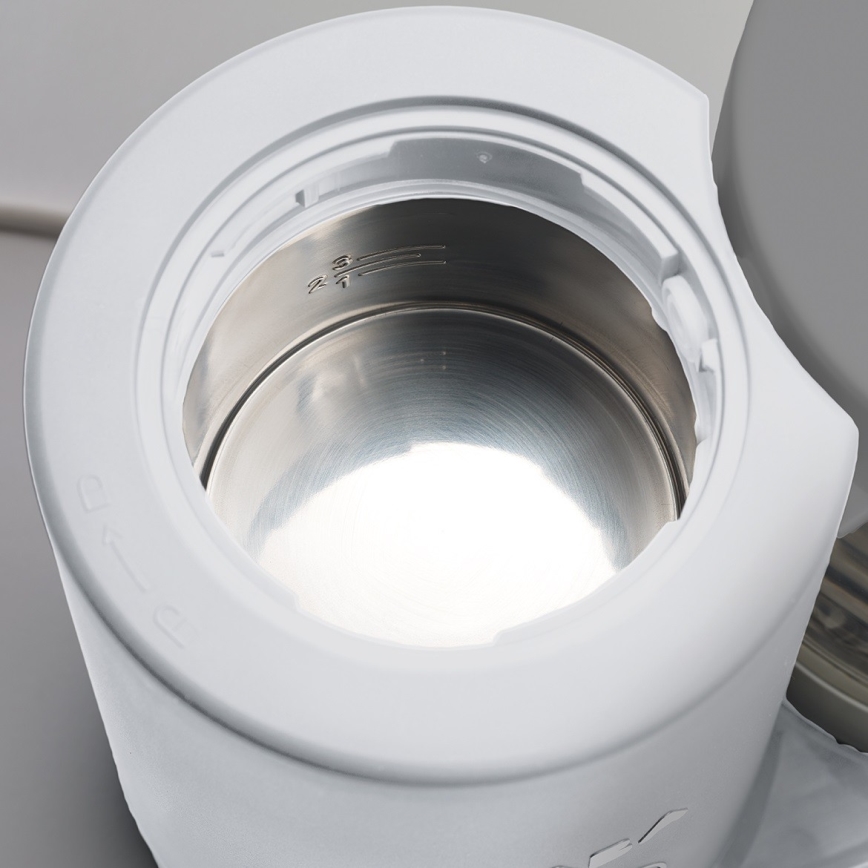 Beaba - BABYCOOK NEO 2-in-1 höyrykeitin, valkoinen/harmaa