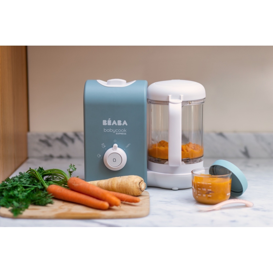 Beaba - Höyrykeitin 2in1 BABYCOOK EXPRESS sininen