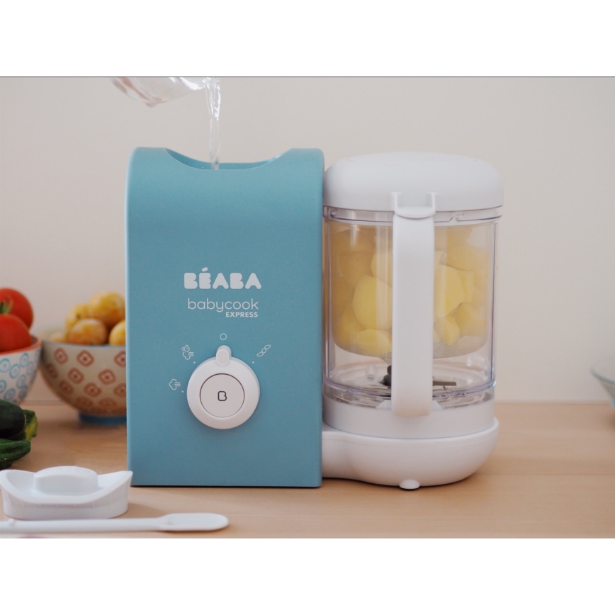 Beaba - Höyrykeitin 2in1 BABYCOOK EXPRESS sininen