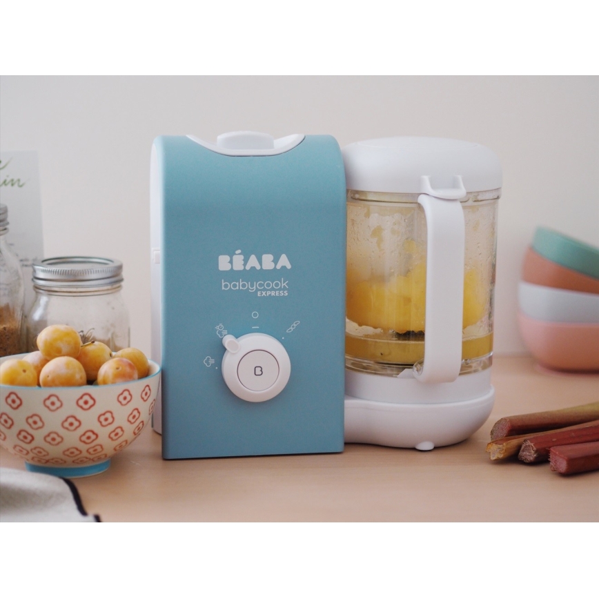 Beaba - Höyrykeitin 2in1 BABYCOOK EXPRESS sininen