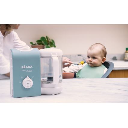 Beaba - Höyrykeitin 2in1 BABYCOOK EXPRESS sininen