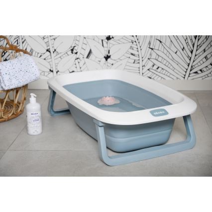 Beaba - Lasten kokoontaitettava kylpyamme sininen