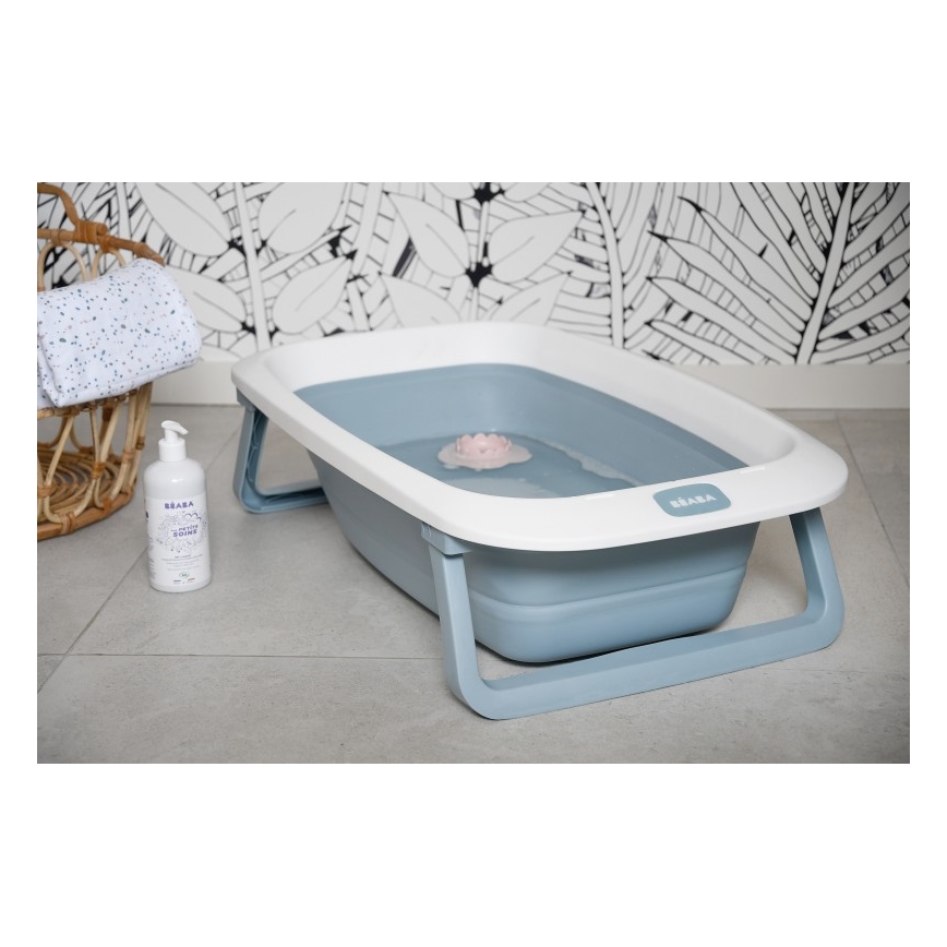 Beaba - Lasten kokoontaitettava kylpyamme sininen