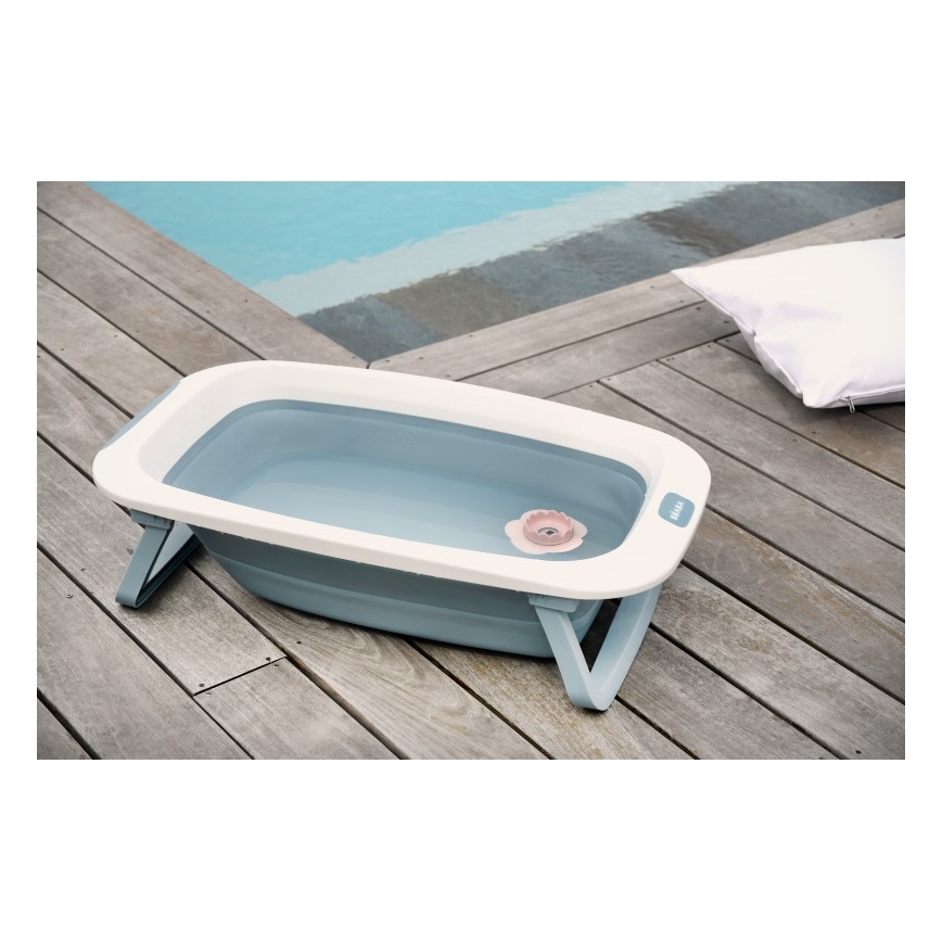 Beaba - Lasten kokoontaitettava kylpyamme sininen