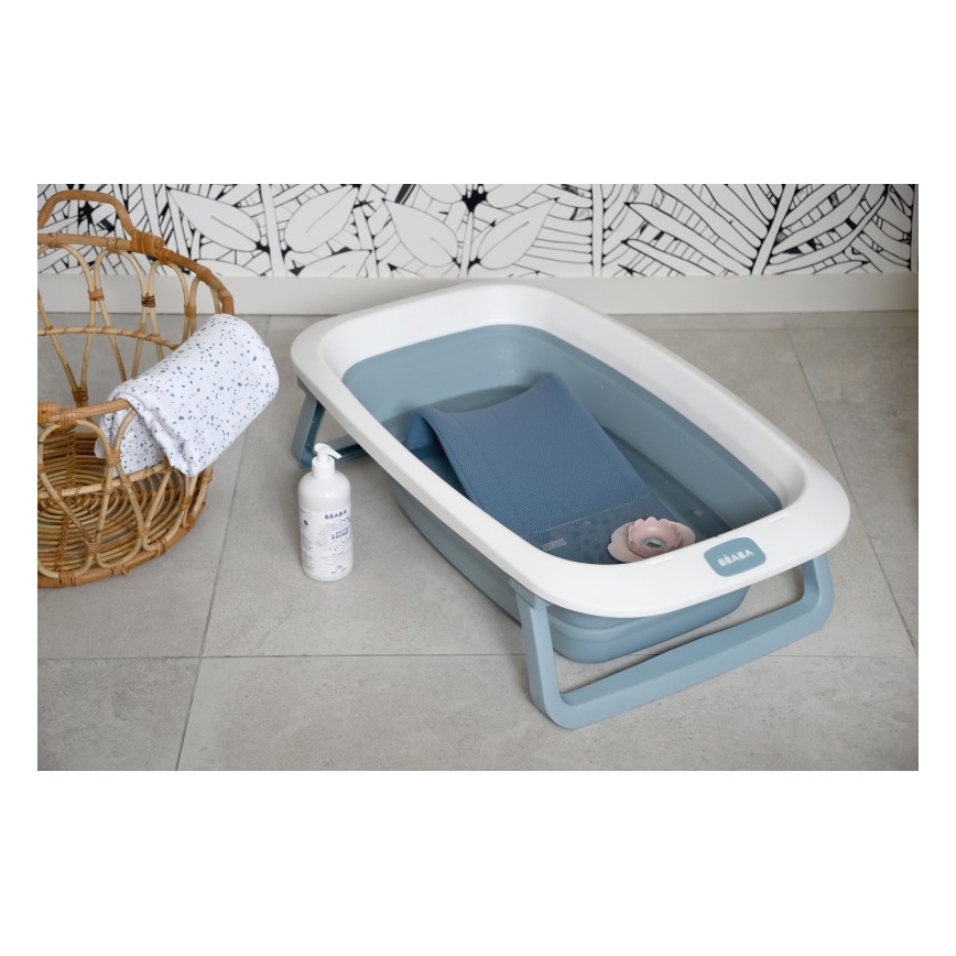 Beaba - Lasten kokoontaitettava kylpyamme sininen