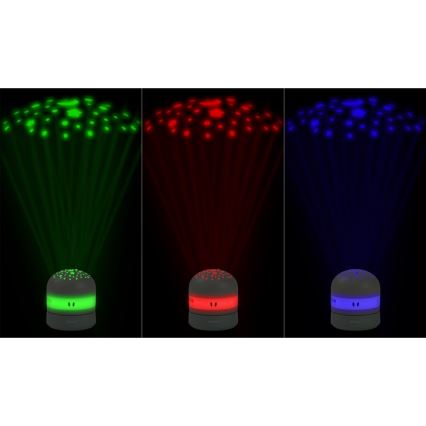 Beaba - PIXIE-melodiaprojektori USB/5V 1300 mAh vihreä