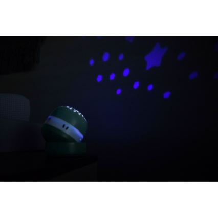 Beaba - PIXIE-melodiaprojektori USB/5V 1300 mAh vihreä