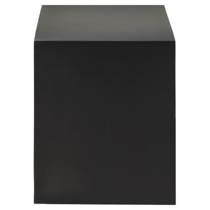 BEKIM seinäkiinnitettävä yöpöytä, musta