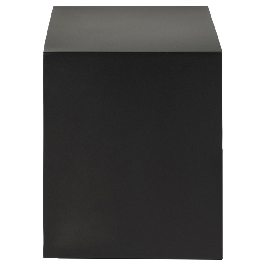 BEKIM seinäkiinnitettävä yöpöytä, musta