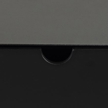 BEKIM seinäkiinnitettävä yöpöytä, musta