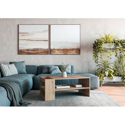 BELA-sohvapöytä 100 x 42 cm, artisan-tammi