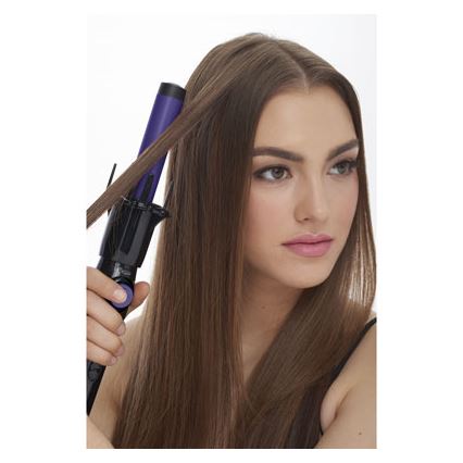 Bellissima 11307 - Pyörivä hiusten kiharrin RICCI&CURL 230V musta/violetti