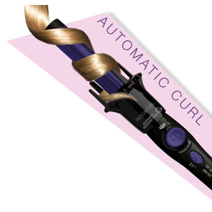 Bellissima 11307 - Pyörivä hiusten kiharrin RICCI&CURL 230V musta/violetti