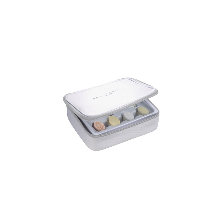 Bellissima 5167 - Kasvojen puhdistusharja PURE&LIGHT 1xAA kermanvalkoinen