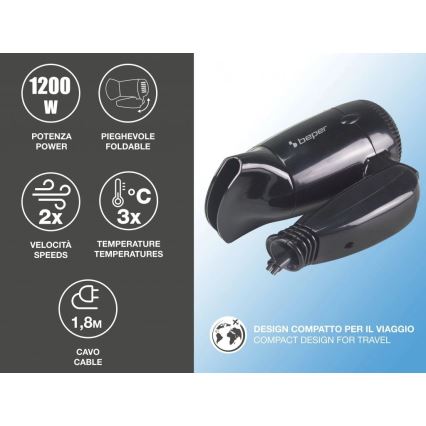 Beper - Matkahiustenkuivaaja 1200W/230V