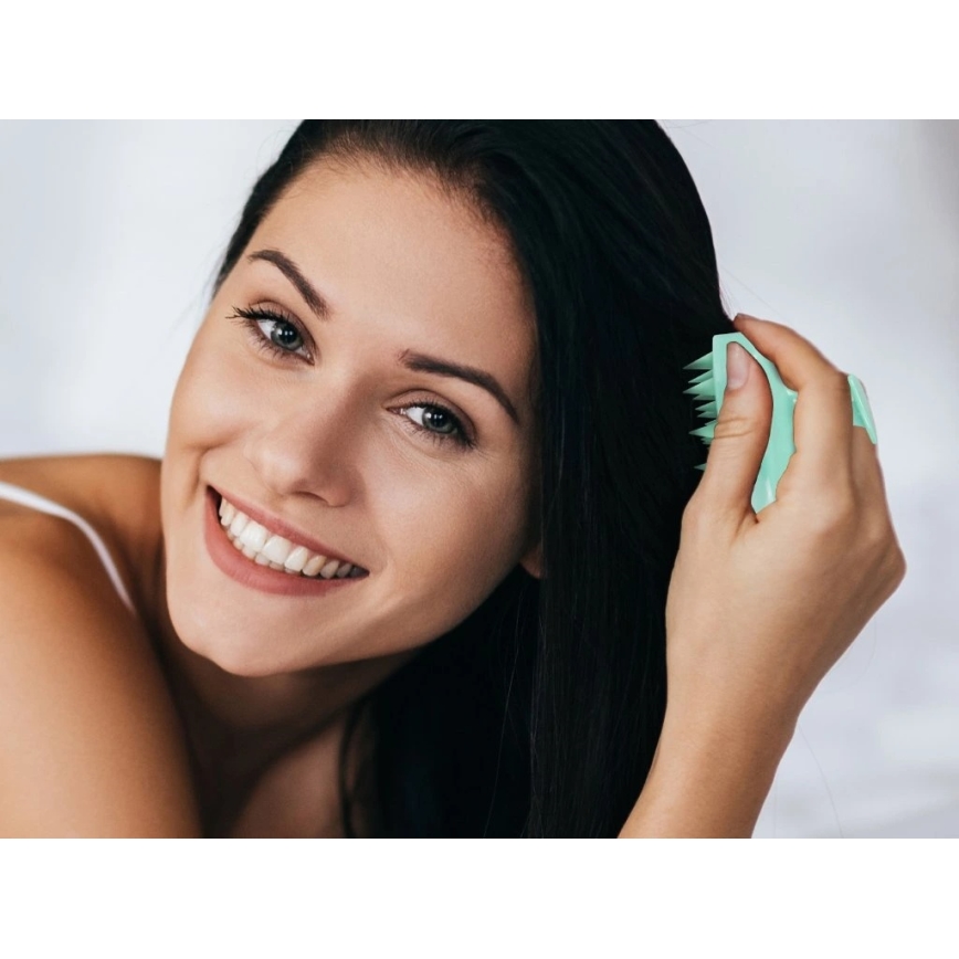 Beper - Päänahan hierontaharja, mintunvihreä